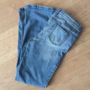Teen Girls Denim bootleg Jeans Cat & Jack lightweight stretchy Sz 16